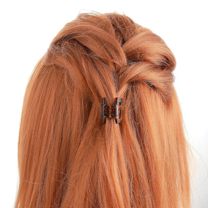 12 Stück Mini-Haarklammern lockiges Haar Mädchen Haar-Accessoires