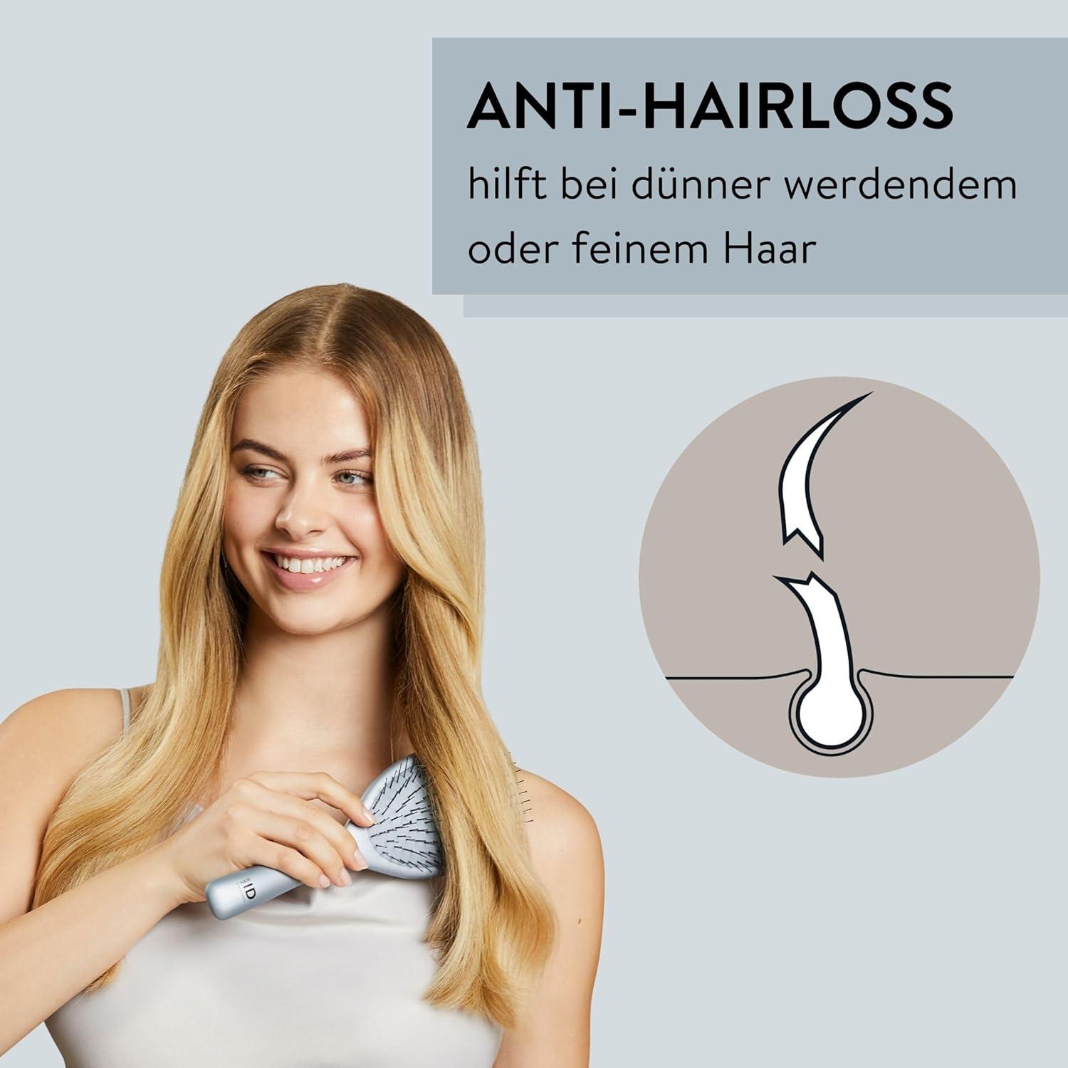 Anti-Hairloss Haarbürste ohne Ziepen für gesundes Haarimu