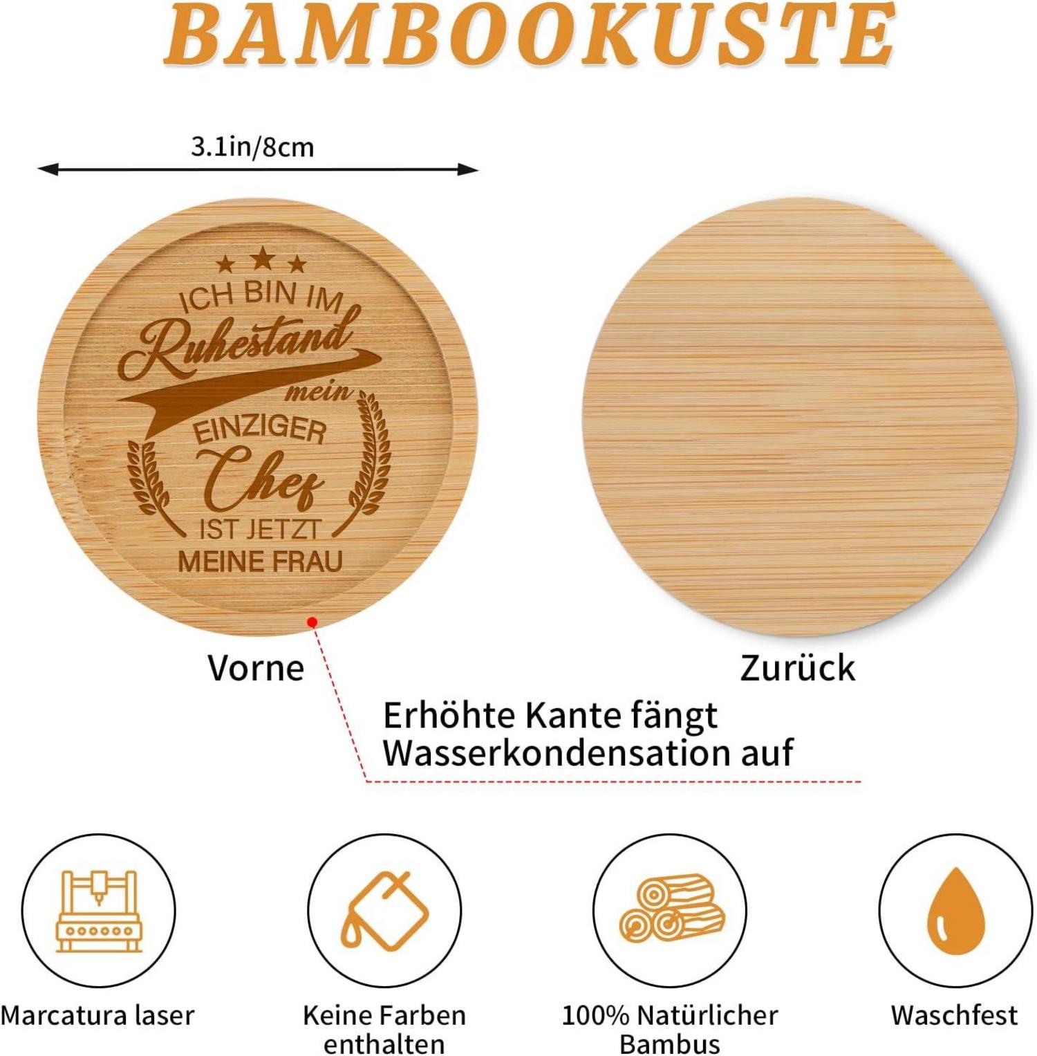 Ruhestand Geschenk 17OZ Bierglas Renteneintritt Männer Kollegen Papa Opa Ehemann