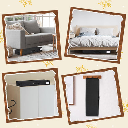 Geschenkpapier Aufbewahrung Organizer 600D Oxford-Gewebe Reißfest 90x30x12cm