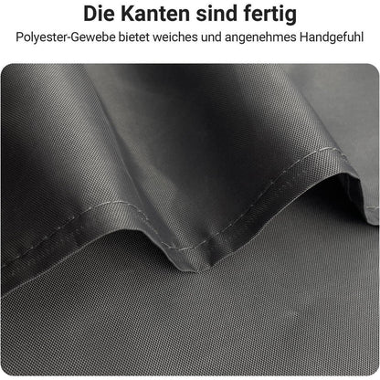 Dunkelgrauer Duschvorhang 200x200cm Antischimmel