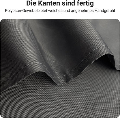 Duschvorhang Dunkelgrau 200x200cm Antischimmel Wasserabweisend Polyester Stoff
