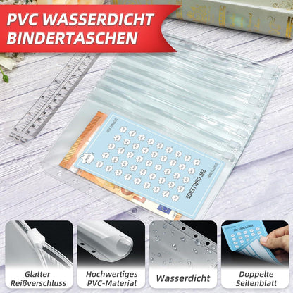 Geld Sparen Challenge Buch - Spar Challenge Set - Budget Planner