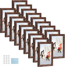 Bilderrahmen Set 10x15 cm 18er-Set Wand Tisch Collagen Galerie deco
