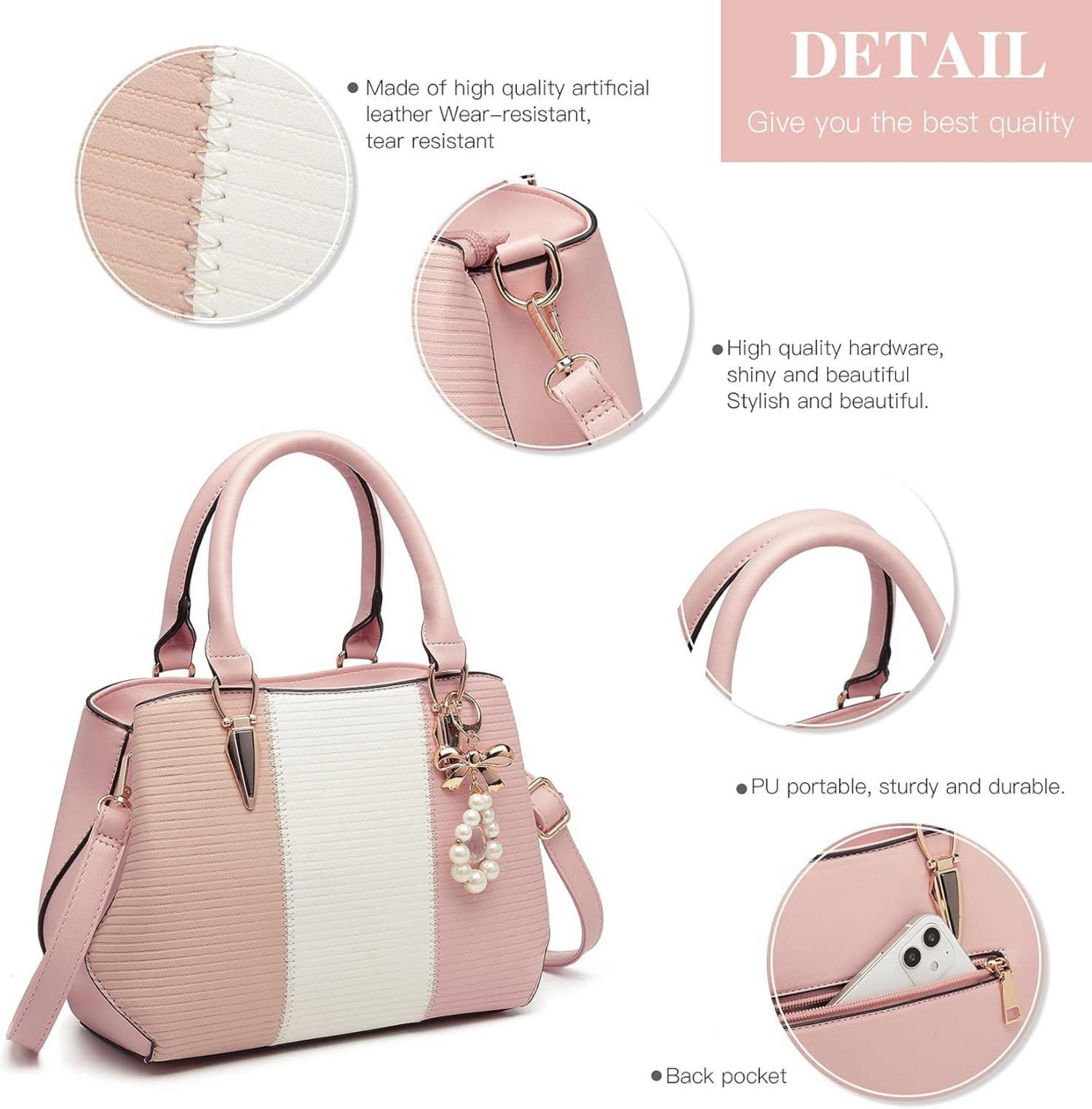 Miss Lulu Damen Handtasche Mittelgroß Farbblock