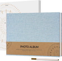 Selbstklebendes Fotoalbum zum Selbstgestalten, 10x15, Leinen, 40