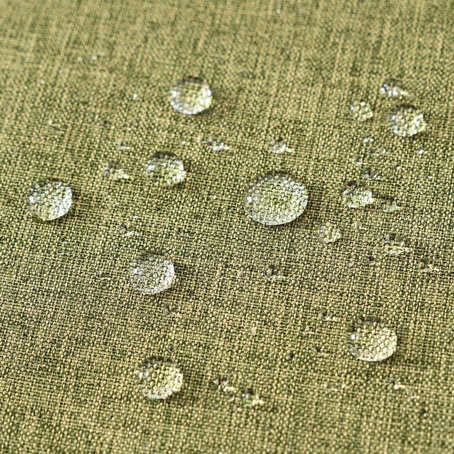 Wetterfestes Outdoor-Kissenbezug 2er Set 50x50cm Dunkelgrün