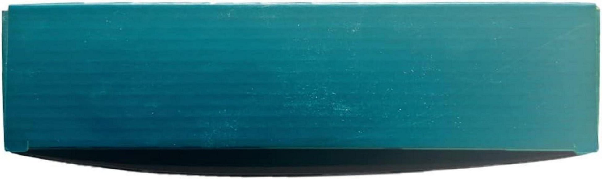 Outdoor Kissen 50x50 cm wasserfestes Dekokissen 2er Set Pfauenblau