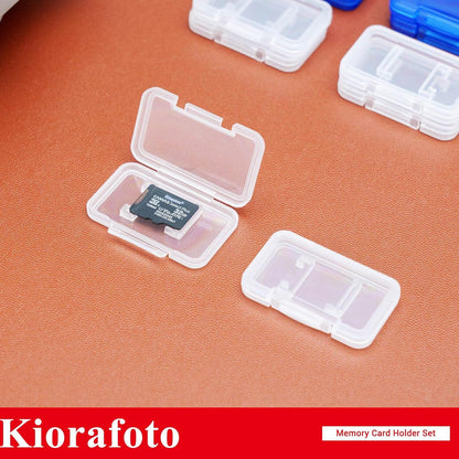 Kiorafoto Micro-SD-Kartenetui, 18 Packungen, für TF Micro SD Karten