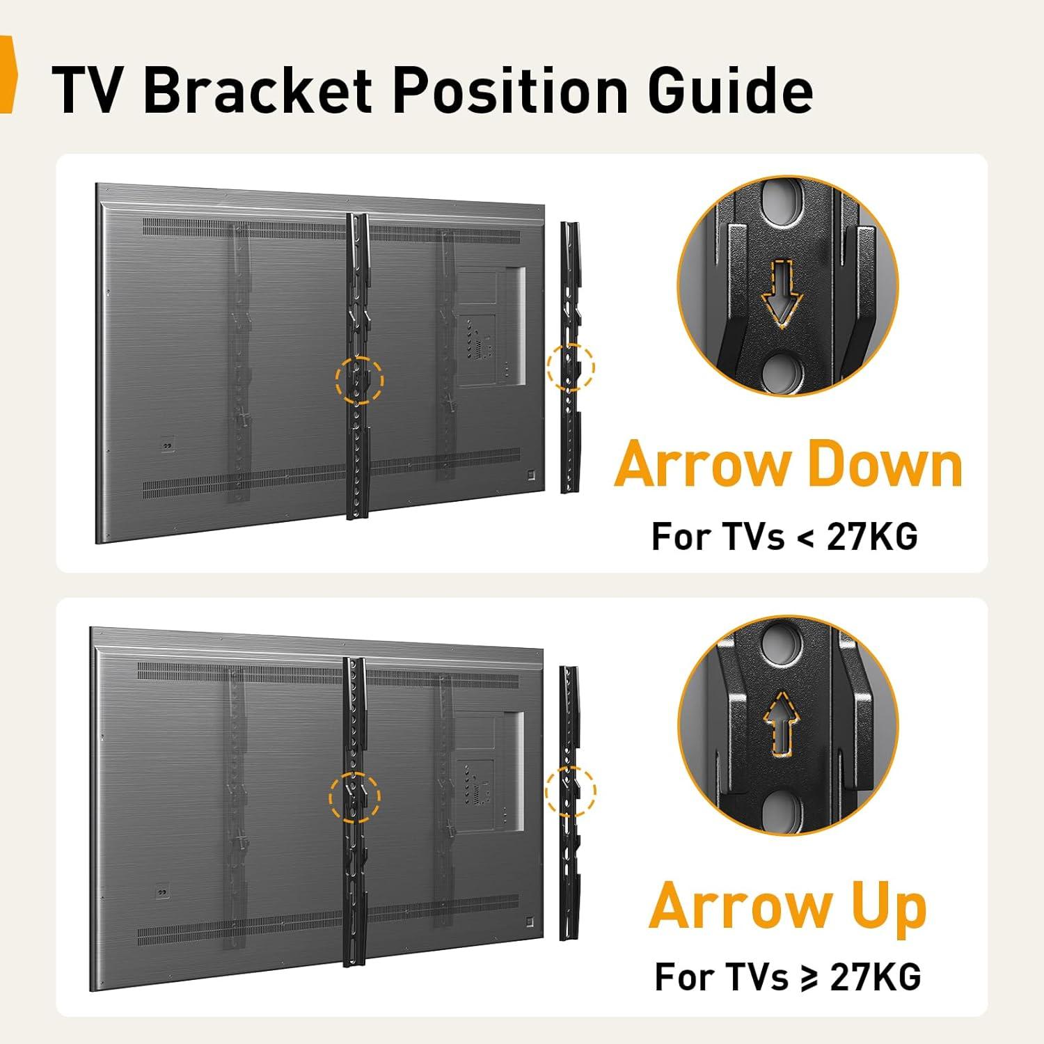TV Standfuss Schwenkbar für 24-55/60 Zoll Fernseher bis 40 KG