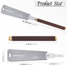 Profi Ryoba Japansäge 265mm SK5 Karbonstahl Holzsäge