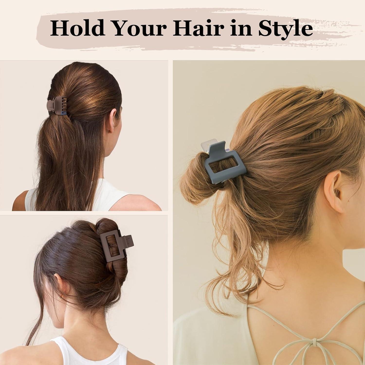 8-teiliges Haarspangen-Set mit verbessertem Design und rutschfesten