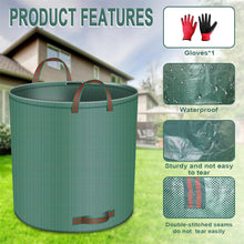 Gartenabfallsack 500L 2er Pack Stabil Faltbar