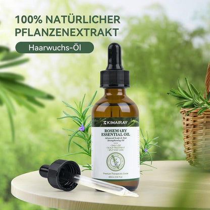 Rosmarinöl Haare 2x60ML + Applikator Flasche Massagebürste