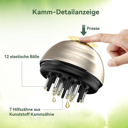 Rosmarinöl Haarwachstum Applikator Massagebürste 120ML Set