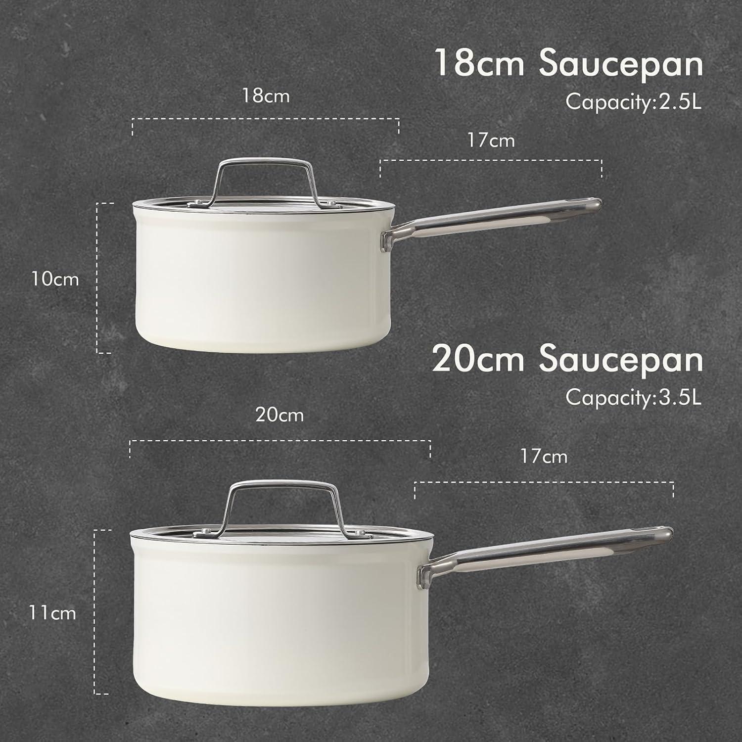 CAROTE Edelstahl-Kochtopf mit