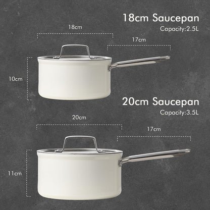 CAROTE Edelstahl-Kochtopf mit