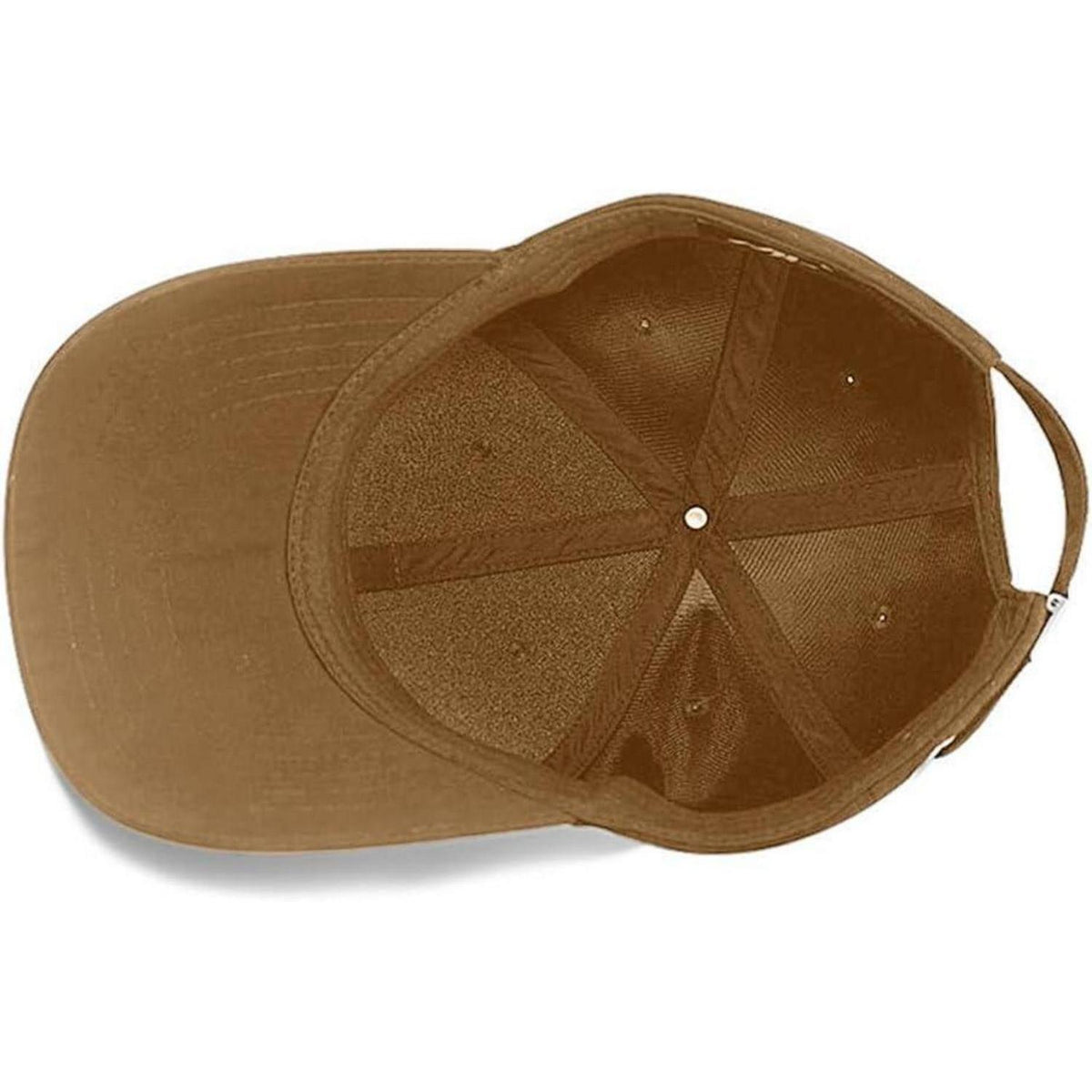 XXL Baseball Cap Herren Baumwolle, Verstellbar, Braun
