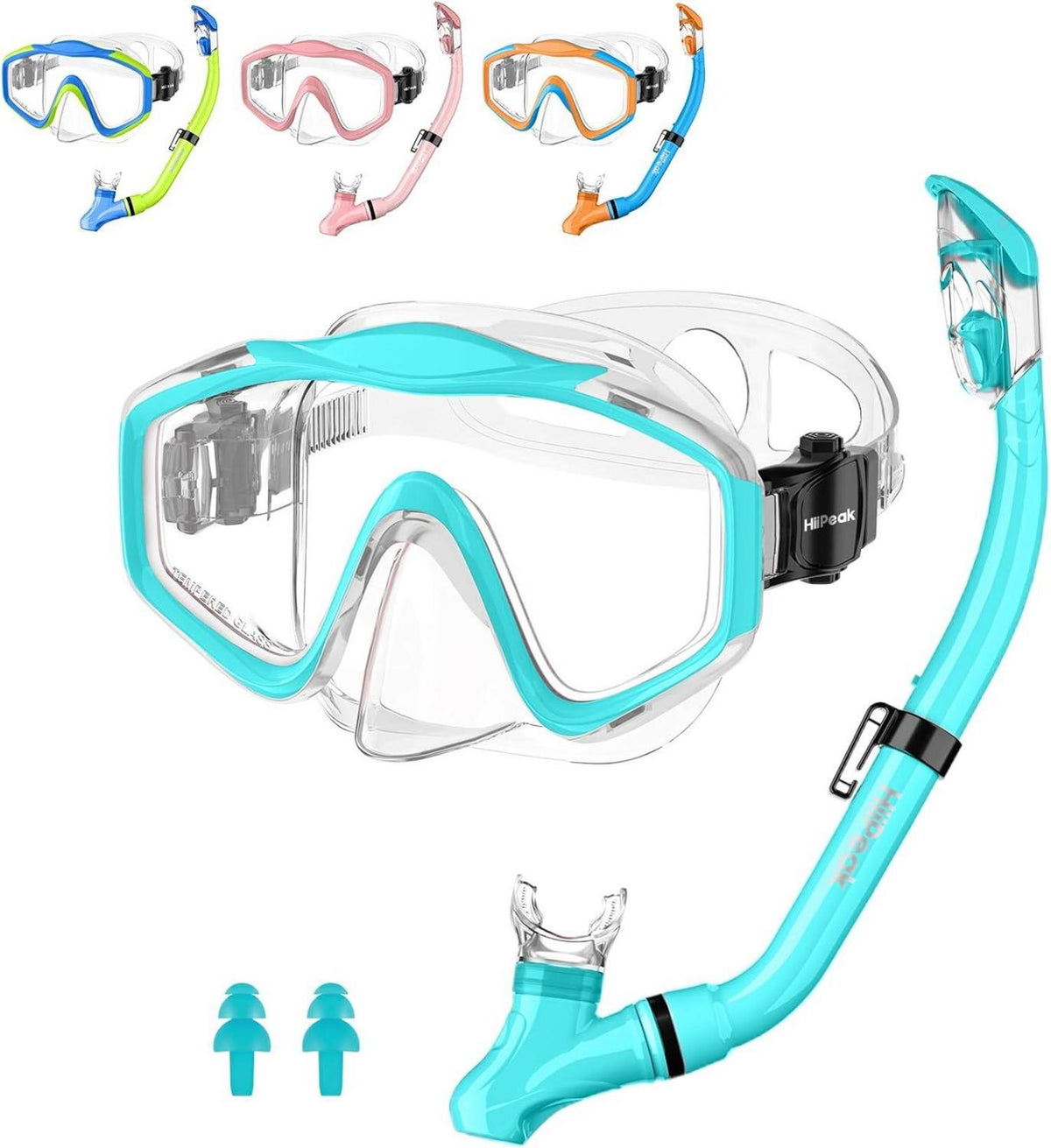 Schnorchelset Kinder Taucherbrille Anti-Fog Dry Schnorchel
