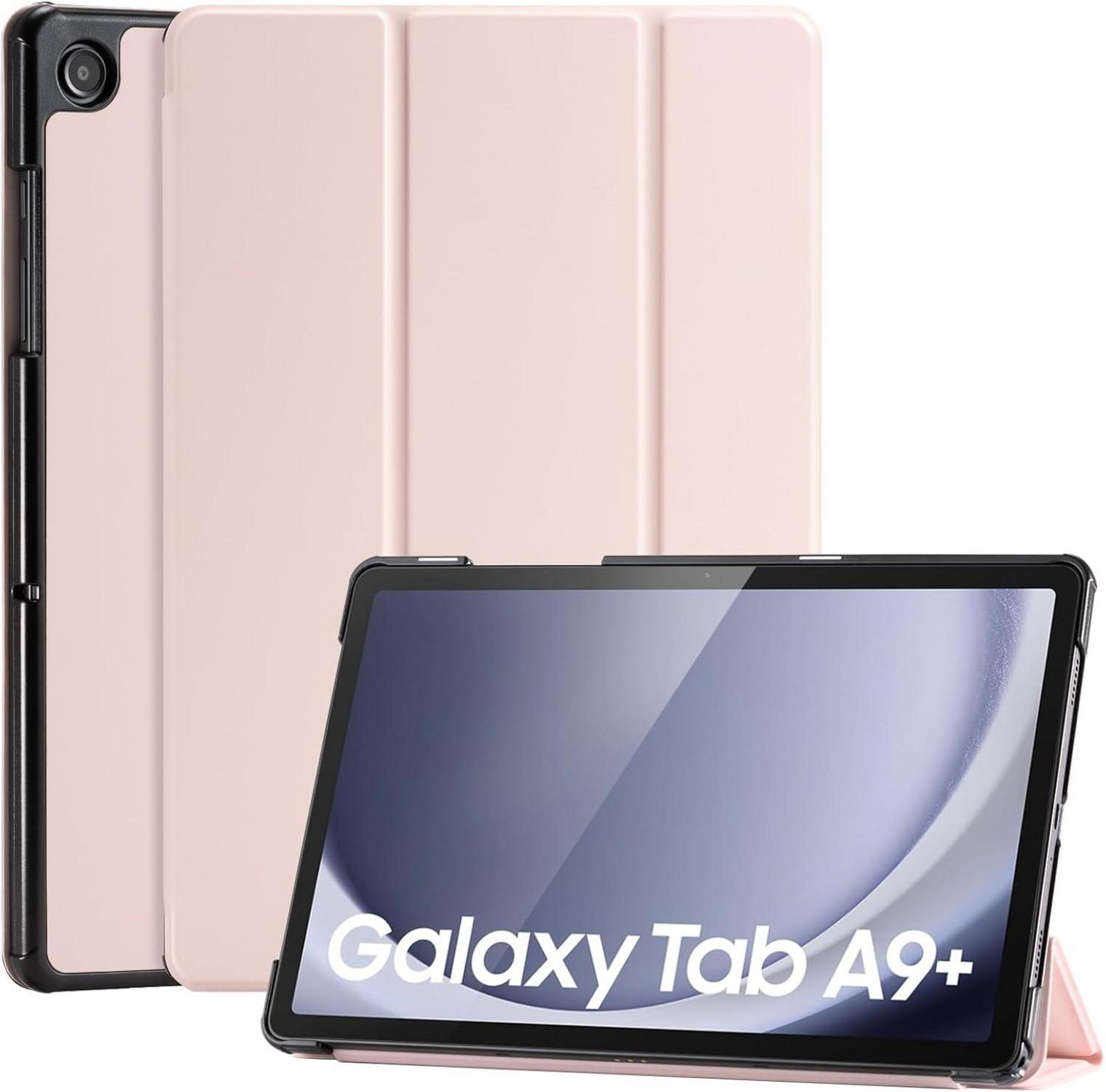 Schutzhülle Samsung Galaxy Tab A9 Plus 11 Zoll PU-Leder dreifach