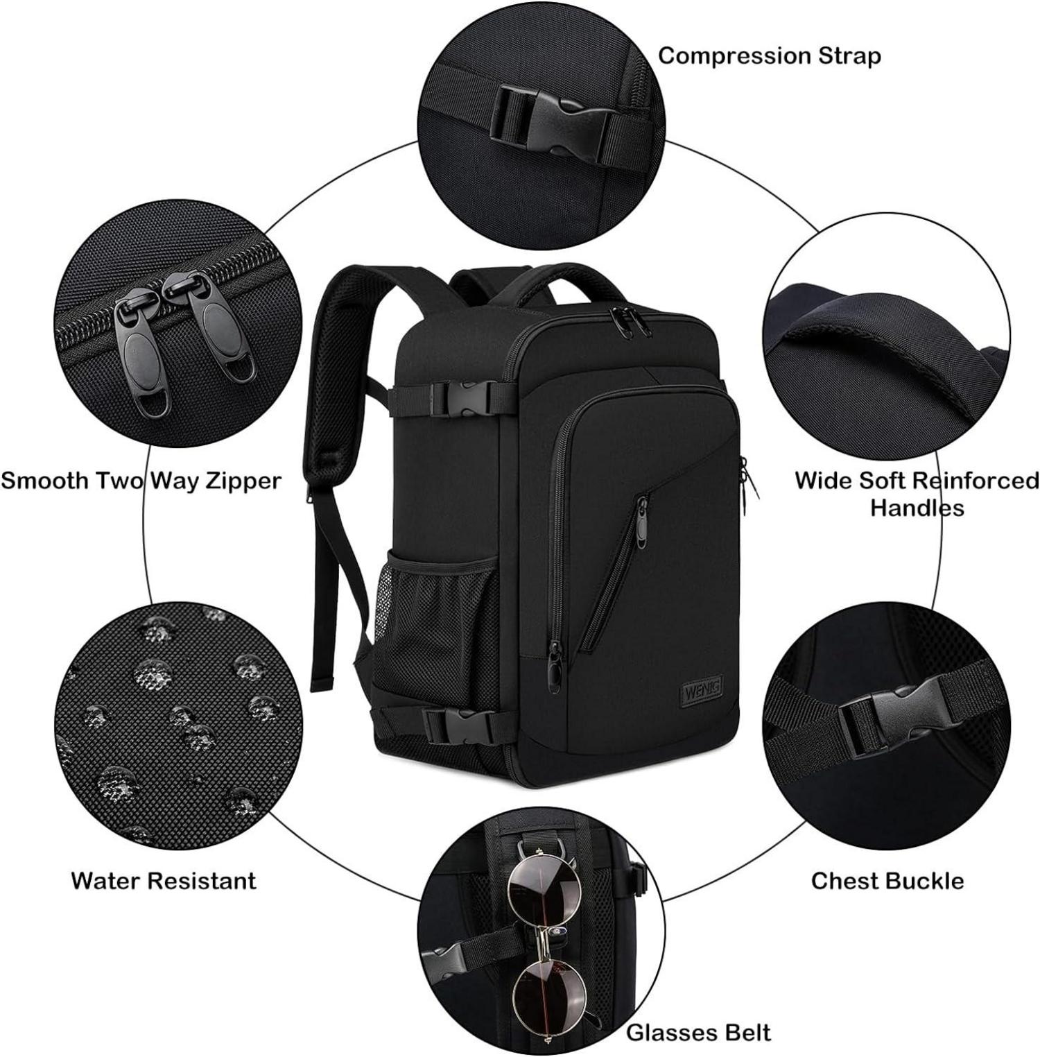 Easyjet Handgepäck Rucksack 15.6 Zoll Laptop USB 45x36x20 cm