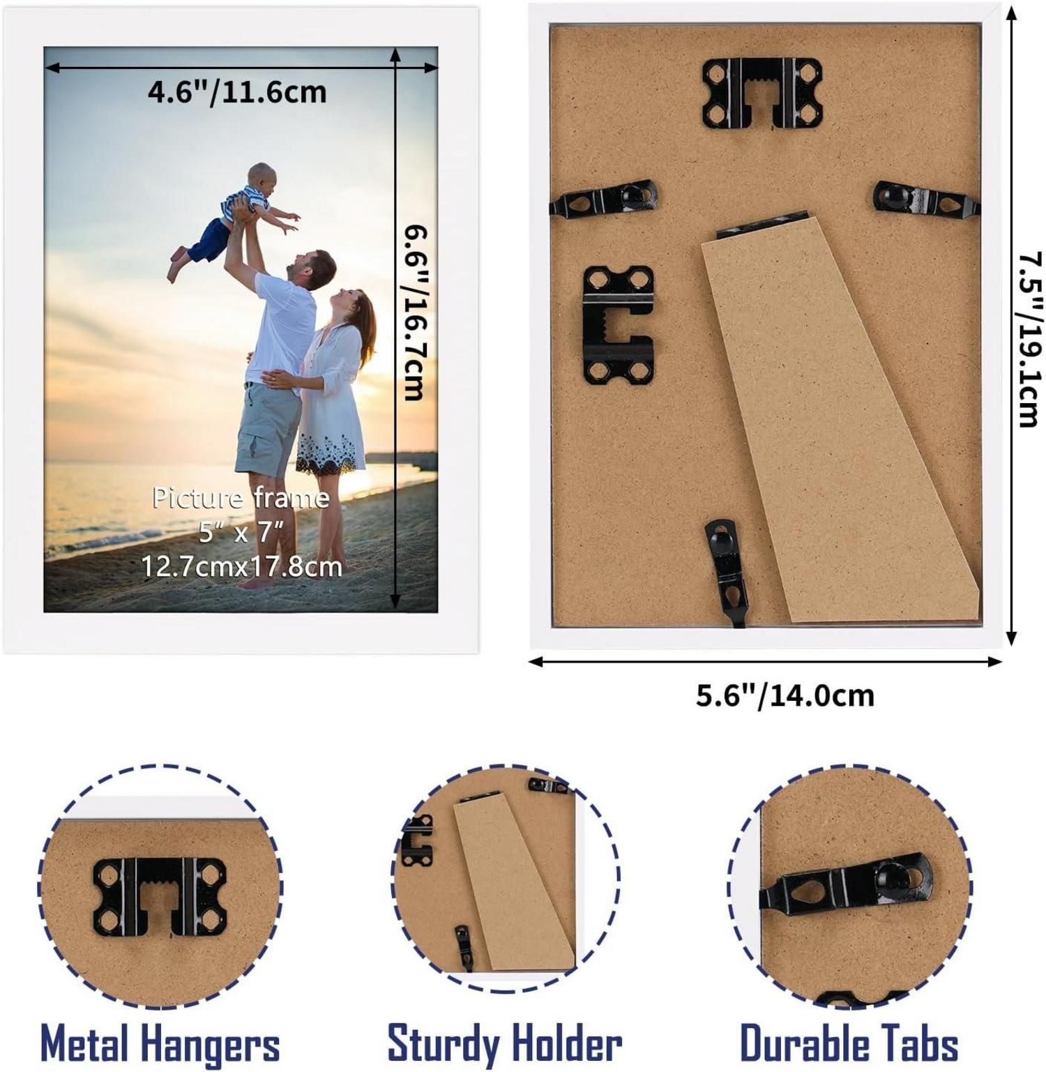 Bilderrahmen Set 13x18cm 18er-Set für Wand Tisch
