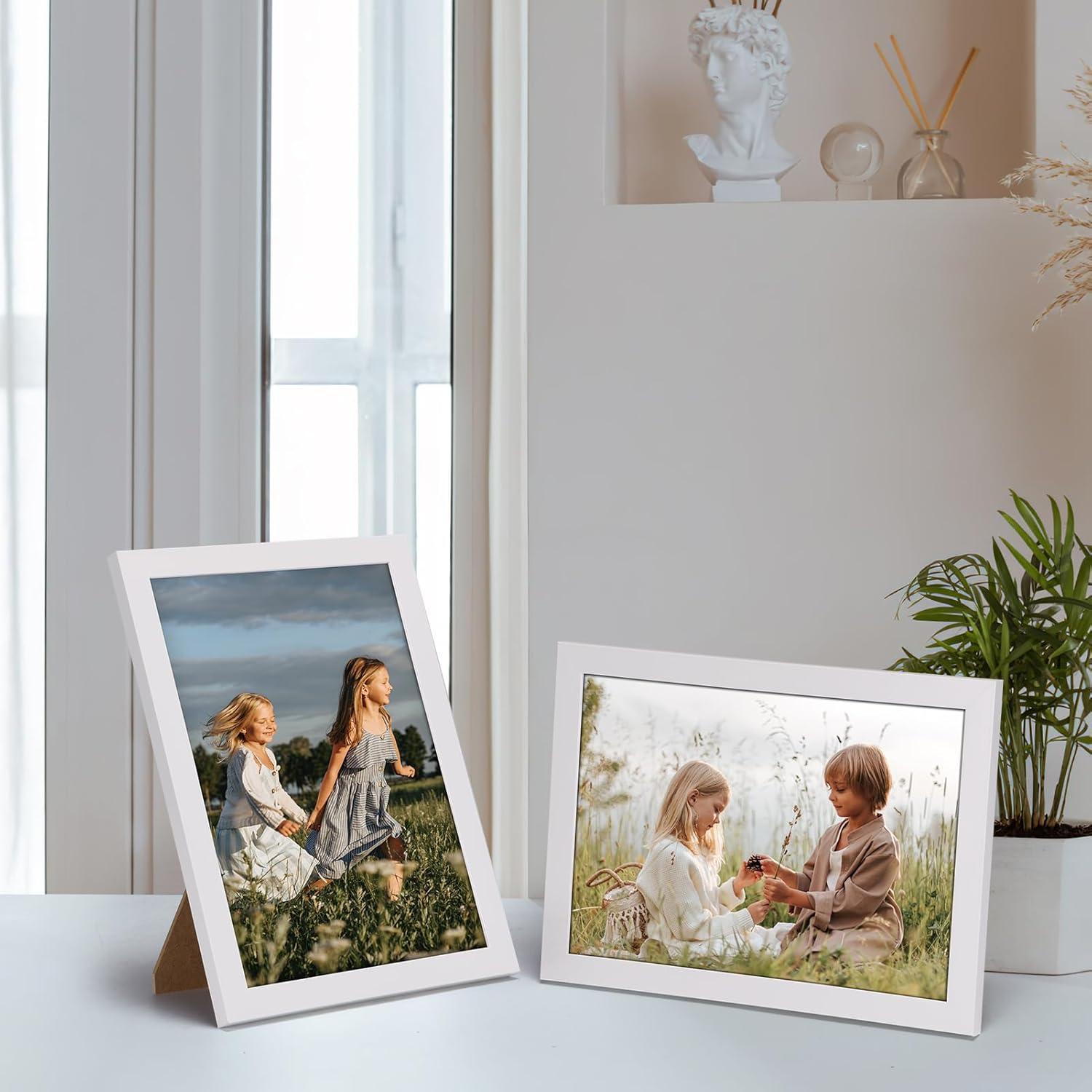 Bilderrahmen Set 13x18 cm 18-teilig Wand Tisch Galerie Collage