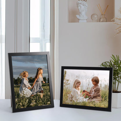 18er Set Bilderrahmen 15x20cm Wand Tisch Galerie Schwarz