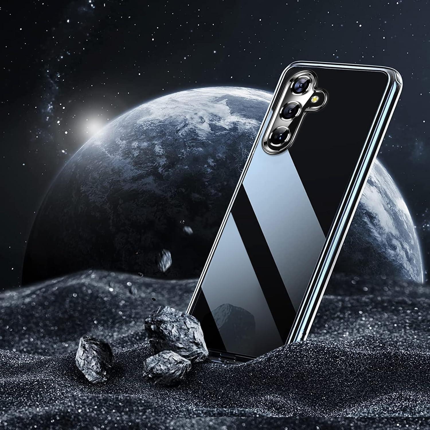 Transparente Hülle mit 2X Panzerfolie für Samsung Galaxy A15 5G