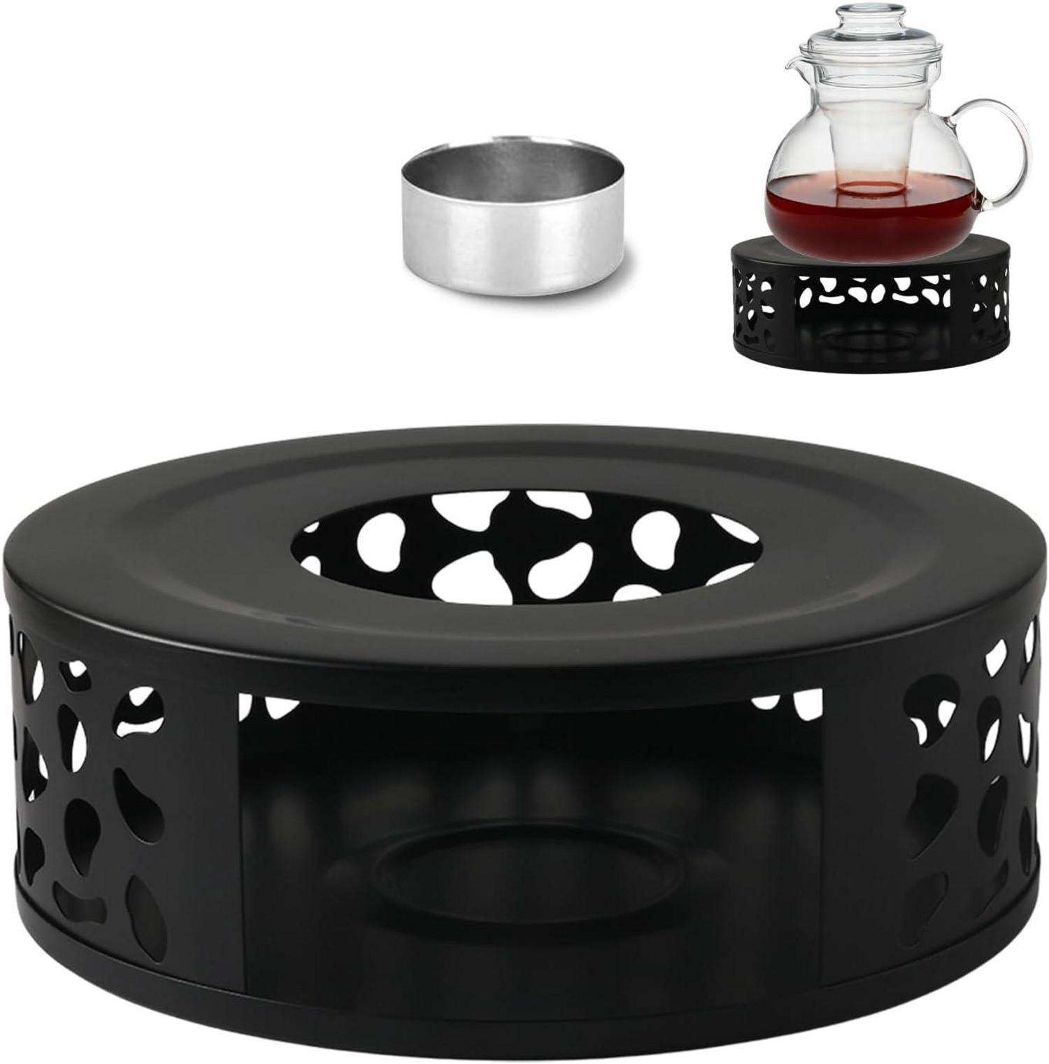 Teewärmer Edelstahl Teelicht Heizung