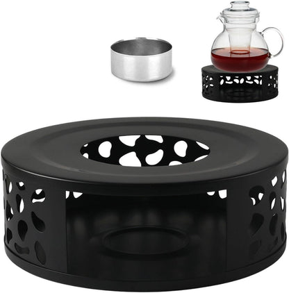 Teewärmer Edelstahl Teelicht Heizung