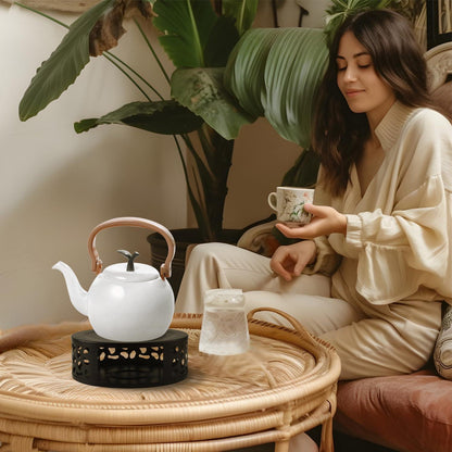 Teewärmer Edelstahl Teelicht Heizung