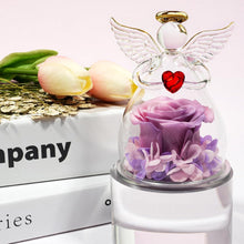 Miofula Ewige Rose Engel Figur Geschenkbox