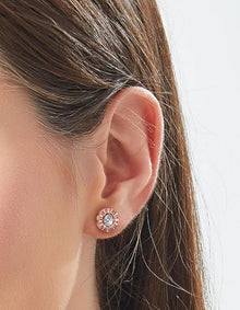 MomentWish Moissanite Ohrringe Silber