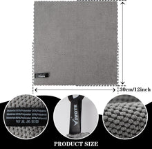 Mikrofaser Spültücher 10er Pack Grau 30x30cm - Saugfähige