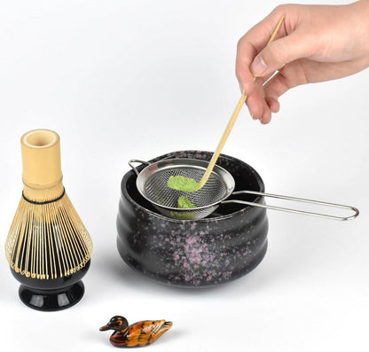 Matcha Zeremonie Kit für japanische Teezeremonie, Traditionelles Set