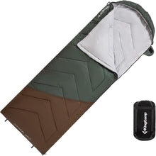 Outdoor Schlafsack 3-4 Jahreszeiten Erwachsene Kinder Ultraleicht Warm