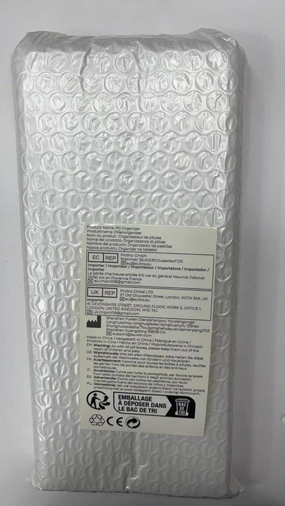 AUVON Tablettenbox 7 Tage Morgens Abends Violett Entscheidungshilfe