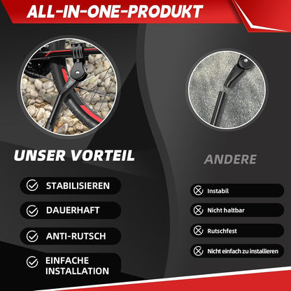 Universal Fahrradständer 24-29 Zoll Höhenverstellbar Bis 35 kg Traglast
