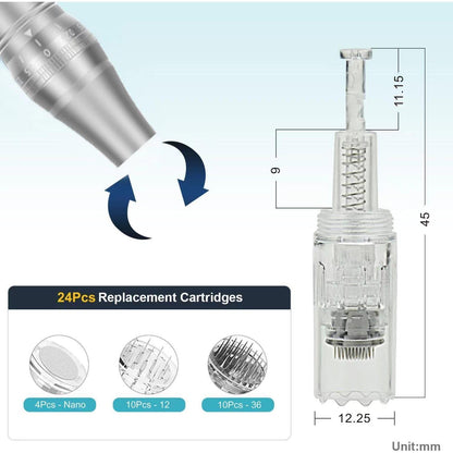 Derma Pen Microneedling + Hyaluron Vitamin C Serum