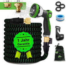 Flexibler Gartenschlauch 15M mit 10 Funktionen Sprühdüse