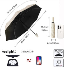 Faltbarer Regenschirm UV-Schutz Automatik-Reiseschirm 98 cm