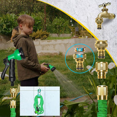 Flexibler Gartenschlauch 30m - Ausdehnbarer Wasserschlauch