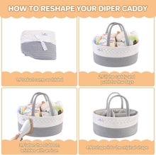 Baby Windel Caddy Organizer mit Wechselbaren