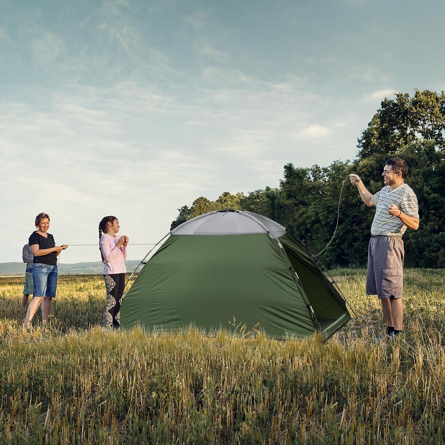 Forceatt Camping Zelt 2 Personen 3 Saison Ultra-leicht Kuppelzelt