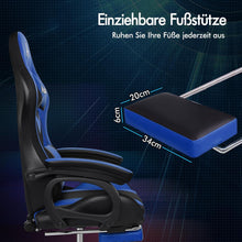 Gaming Stuhl mit 8-Punkt Massage, RGB