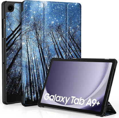 Samsung Galaxy Tab A9+ 11 Zoll 2023 Hülle Ultraleichtes PU Leder Standfunktion auto wachen Tablet Case