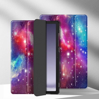 Samsung Galaxy Tab A9+ Plus 11 Zoll 2023 Hülle PU Leder Standfunktion lila
