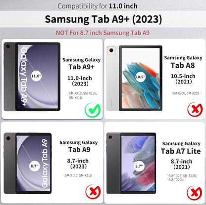 Samsung Galaxy Tab A9+ 11 Zoll 2023 Hülle PU Leder
