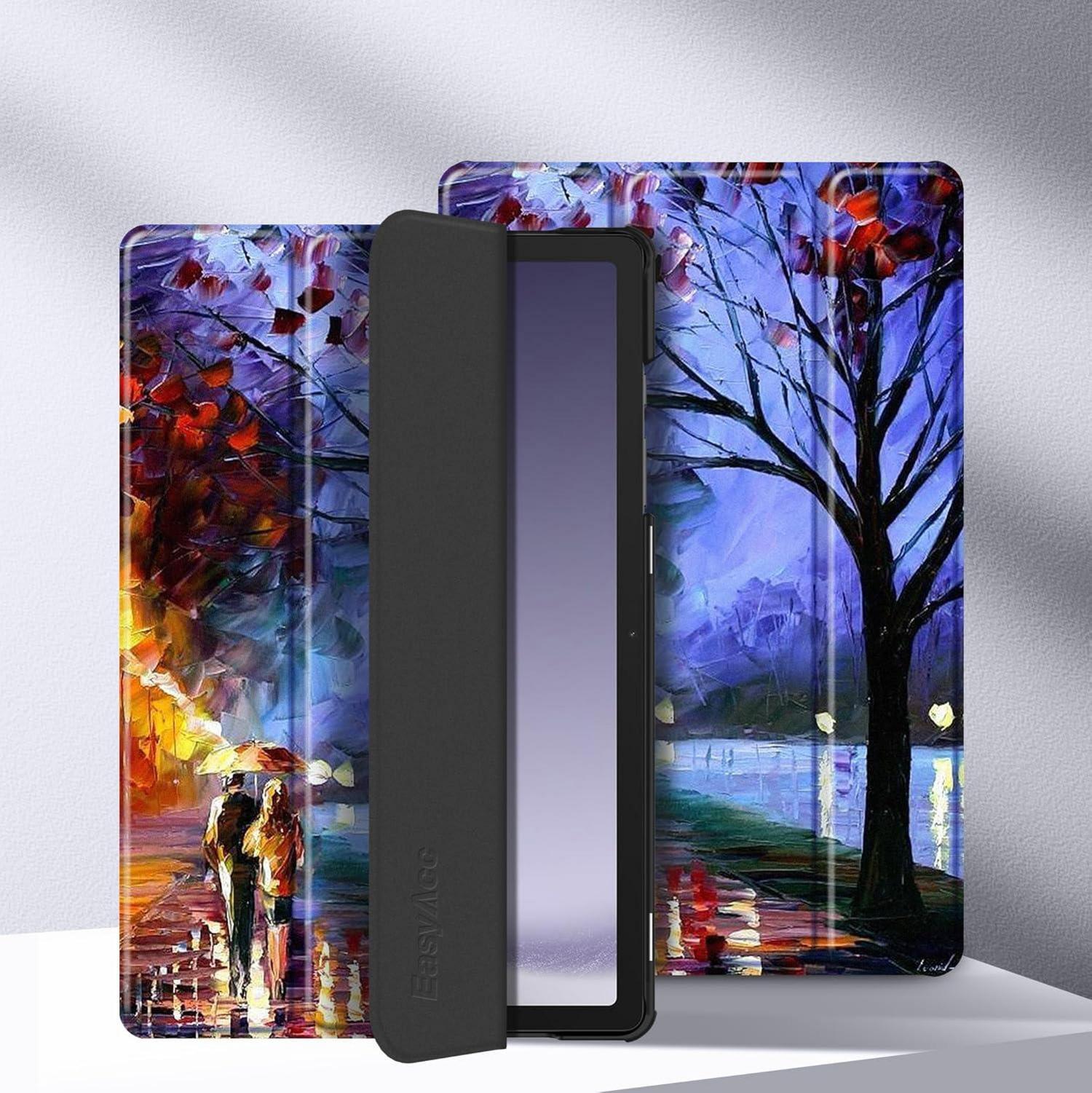 Hülle für Samsung Galaxy Tab A9+ Plus 11 Zoll 2023 - Ultradünn PU Leder